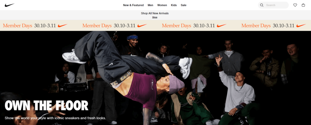 nike-homepage