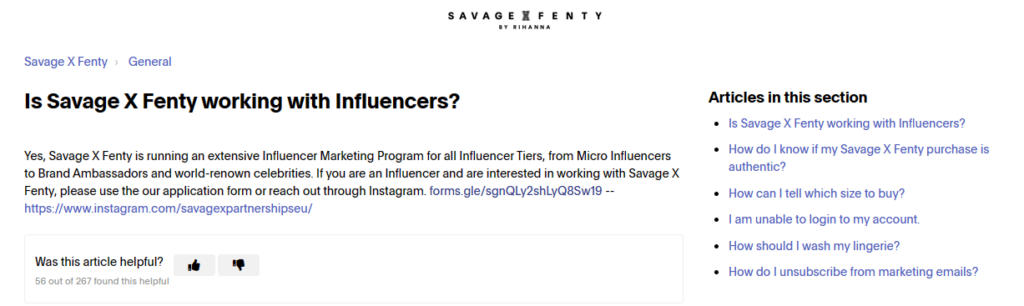 savage-x-fenty-influencer-application-page