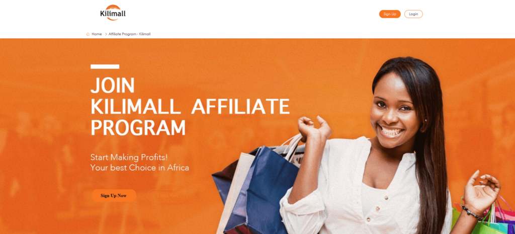 kilimall-Affiliate-Program-homepage