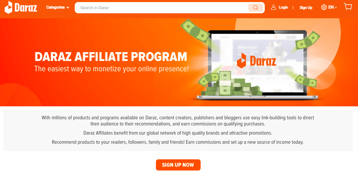 How to Become an Affiliate Marketer  Daraz Affiliate Program in Pakistan