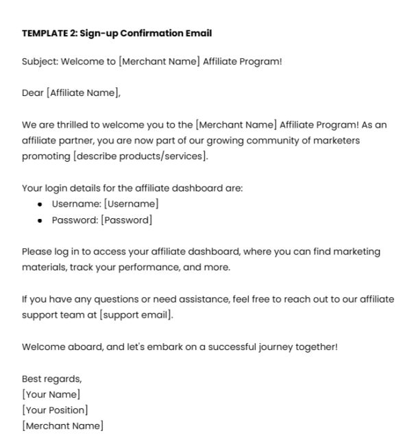 15 Email Templates for Affiliate Marketing (that Brands Need) BixGrow