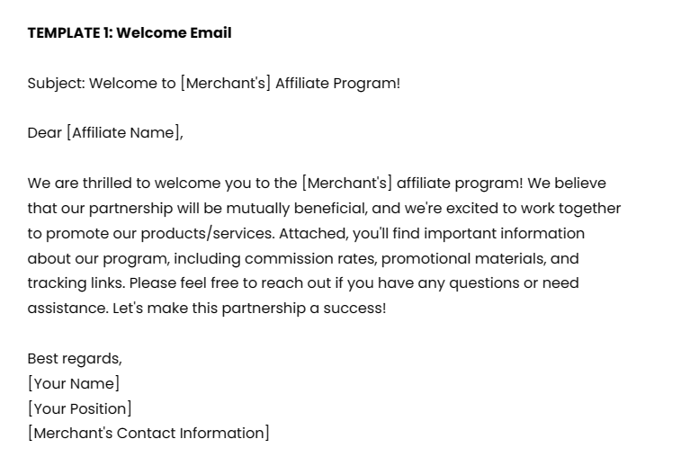 Welcome-Email 