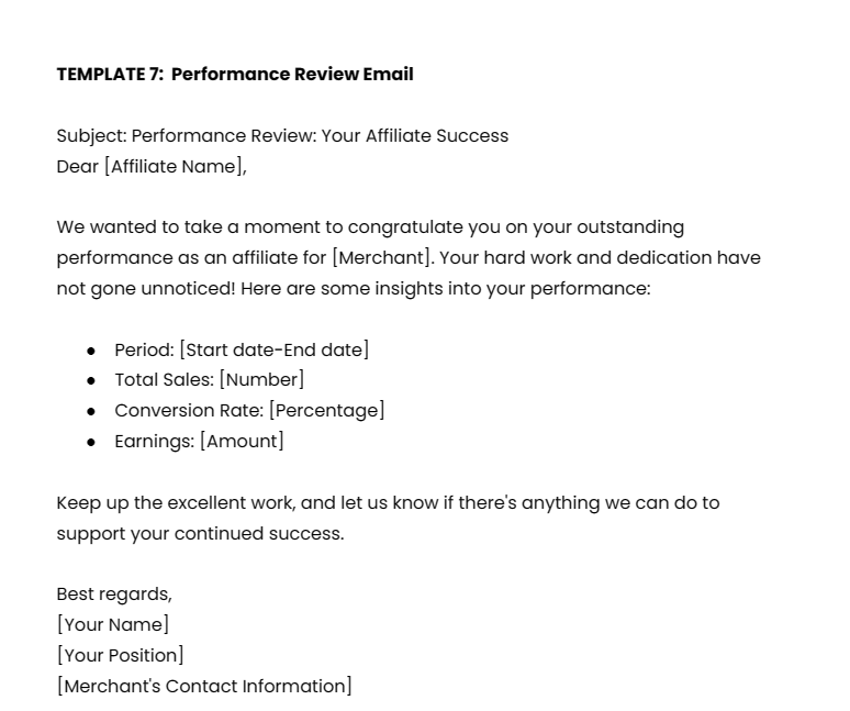 Performance-Review-Email