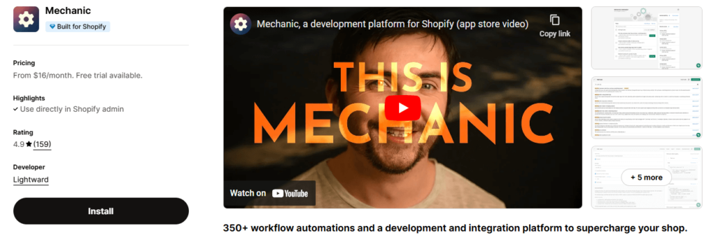 Shopify-automation-app-mechanic