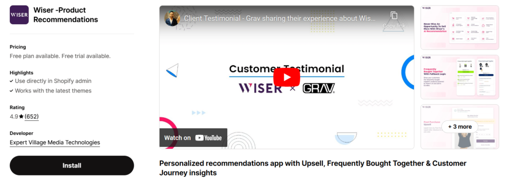  Wiser-Product-Recommendations 