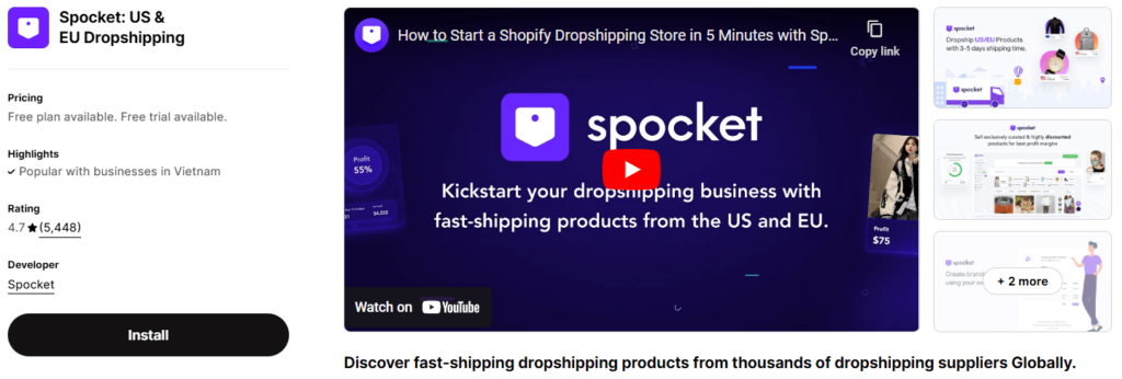 shopify-dropshipping-apps-spocket