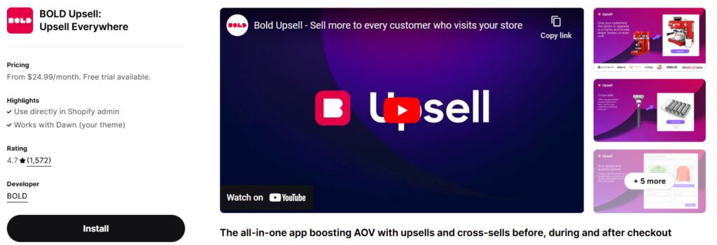 Shopify-app-to-increase-sales-BOLD-UPSELL