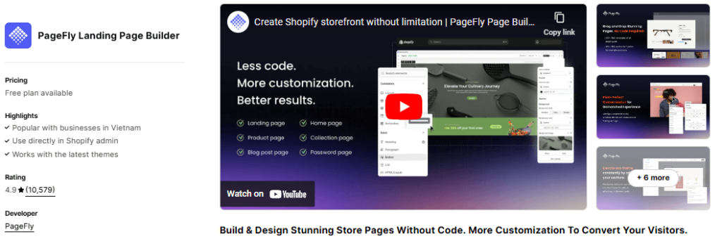 Shopify-page-builder-pagefly