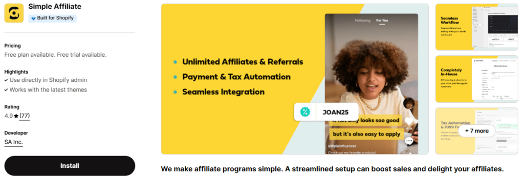 shopify-affiliate-app-simple-affiliate