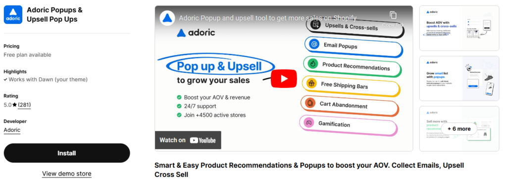 adoric-upsell-popups