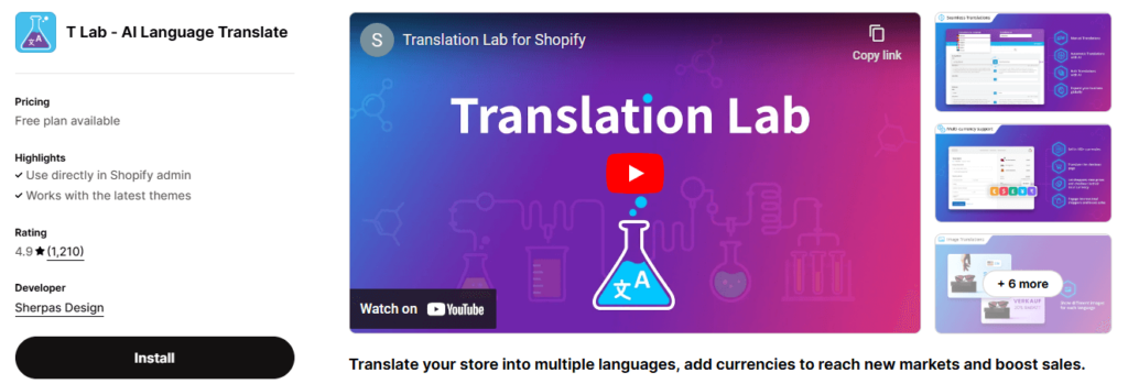 t-lab-ai-language-translate