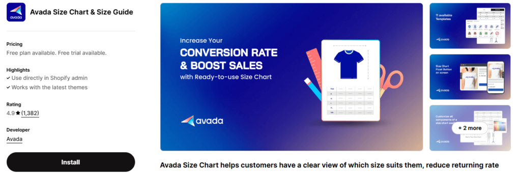 avada-size-chart-and-size-guide