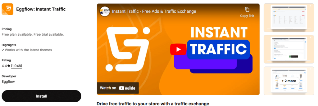 shopify-apps-to-increase-traffics-eggflow-instant-traffic