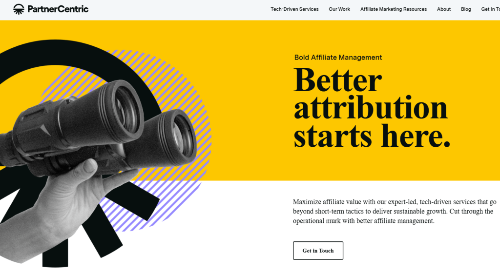 better-attribution-homepage-with-a-hand-holding-a-binoculars