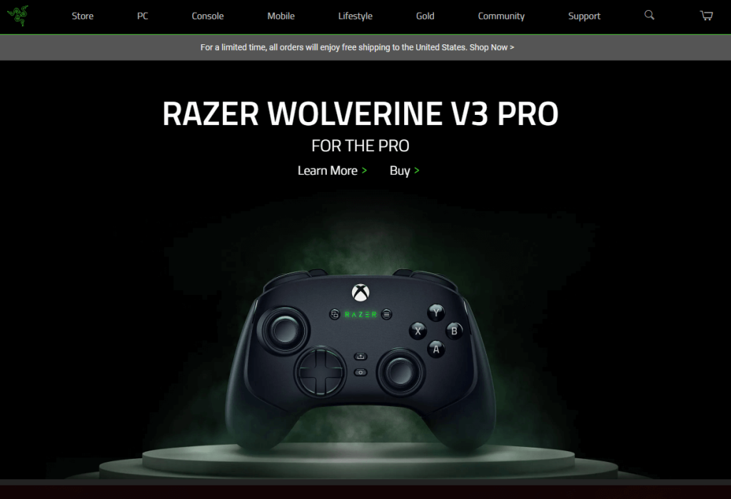 razor-homepage