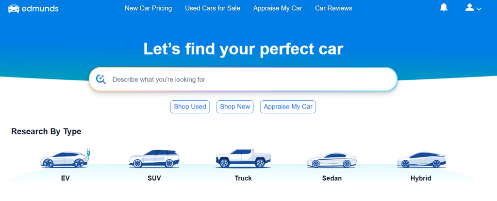 edmunds-homepage-showing-05-types-of-cars