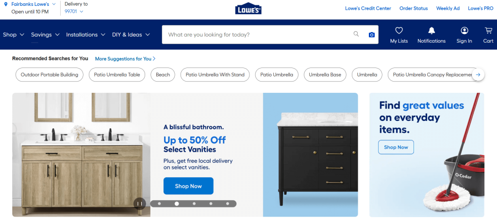 lowes-homepage