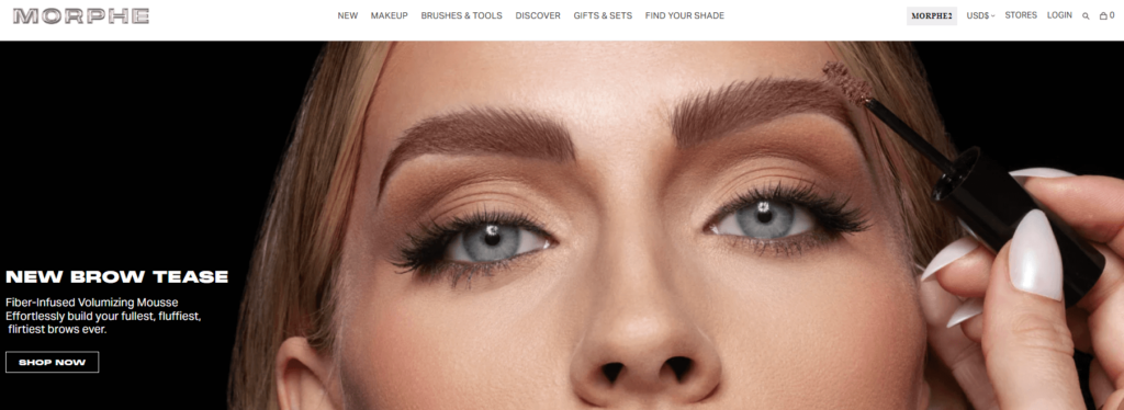 morphe-homepage