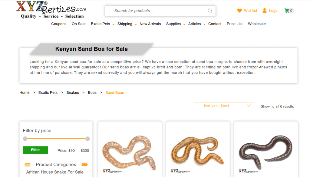 zyx-reptile-showing-Kenyan-sand-boa-for-sale