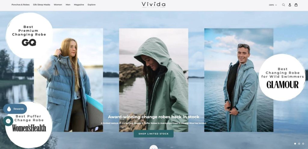 vivida-homepage