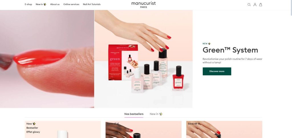 Manucurist-homepage