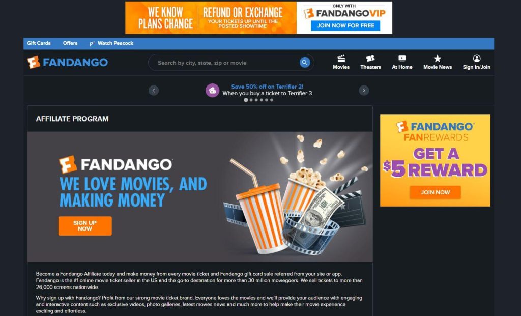 Fandango-movie-affiliate-program