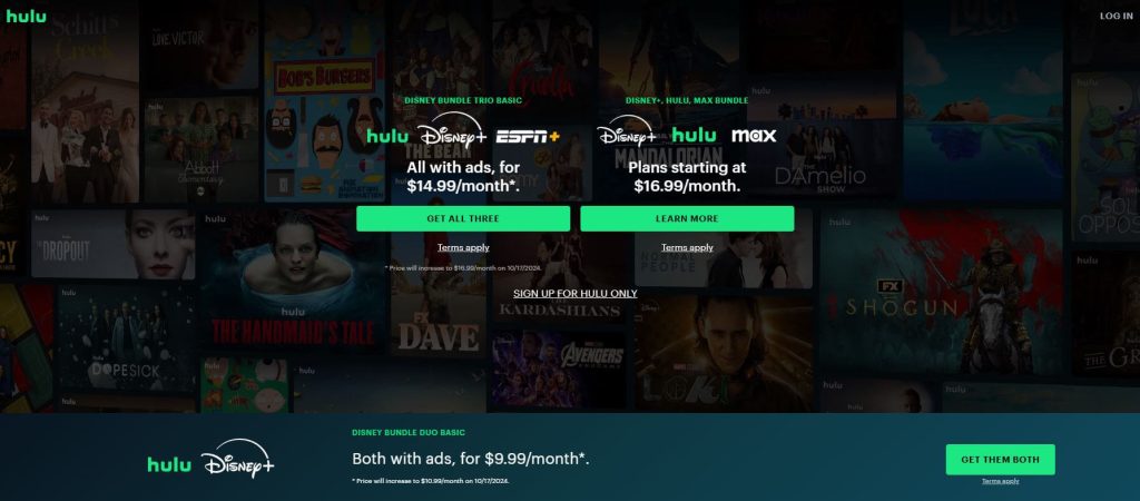 hulu-homepage