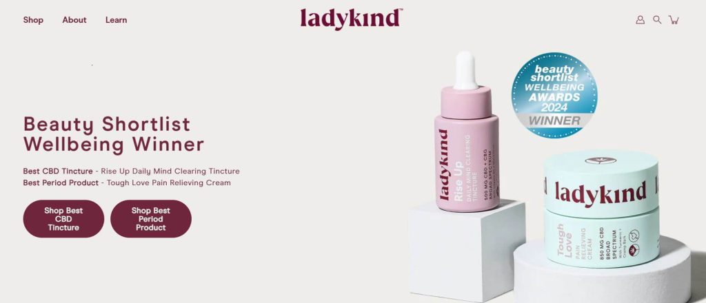 ladykind-homepage