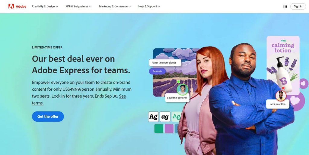 adobe-homepage