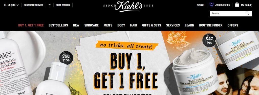 kiehls-homepage