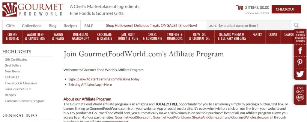 gourmet-food-world-affiliate-program