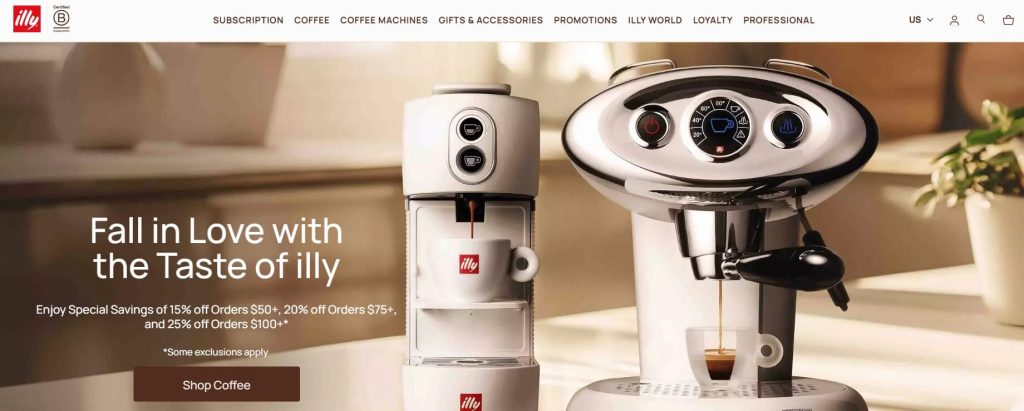 illy-coffee-homepage