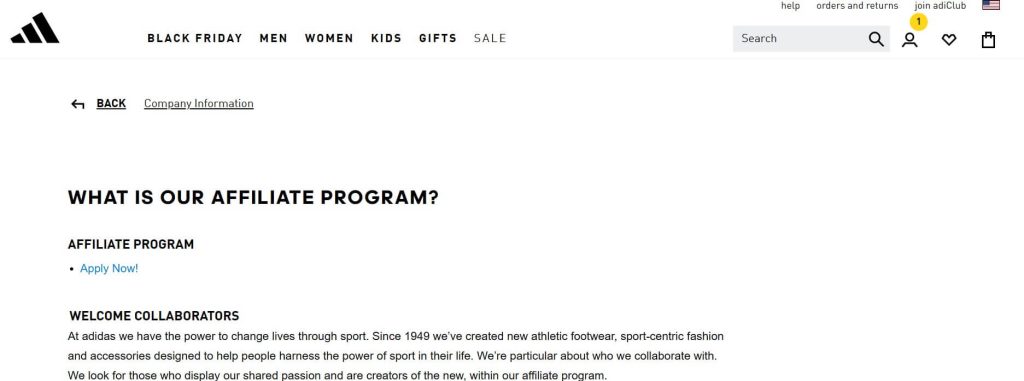 adidas-affiliate-program-for-influencers