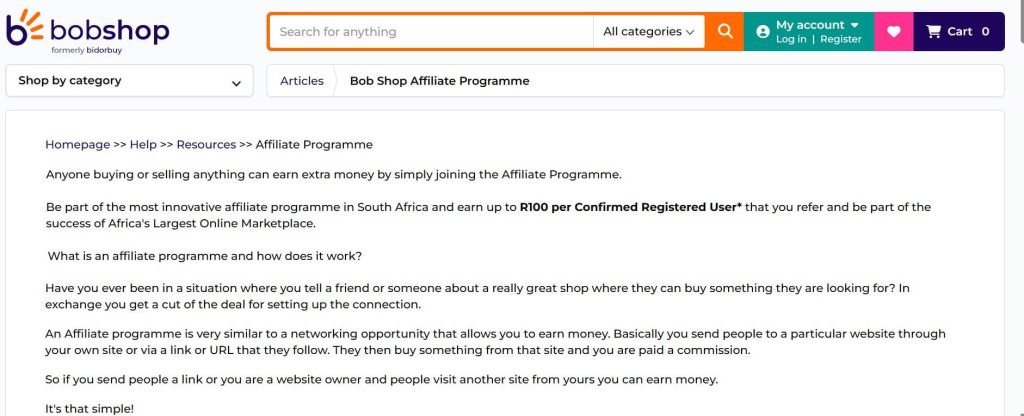 bob-shop-south-africa-affiliate-program