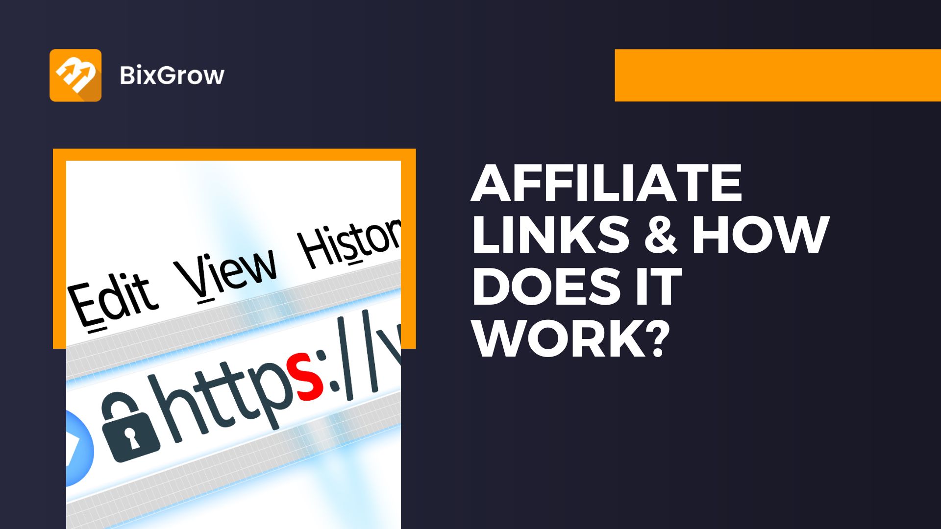 What is Affiliate Link & How does It Work – BixGrow – Affiliate ...