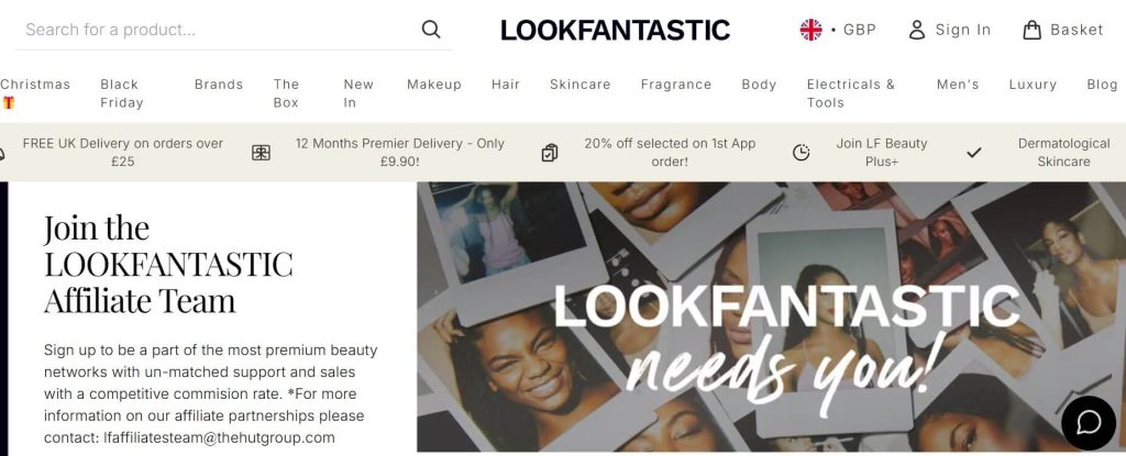 look-fantastic-Ireland-affiliate-program 