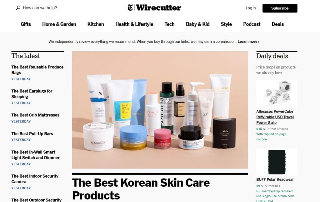 affiliate-partnership-example-review-sites-wirecutter