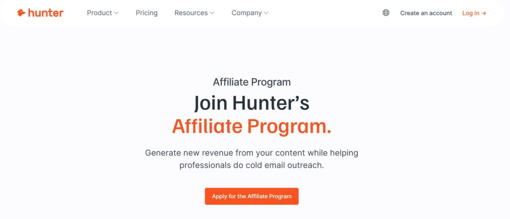 hunter-io-saas-affiliate-program