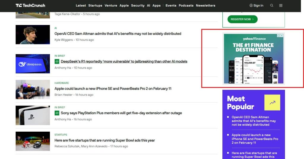 techcrunch-google-adsense-blog-example