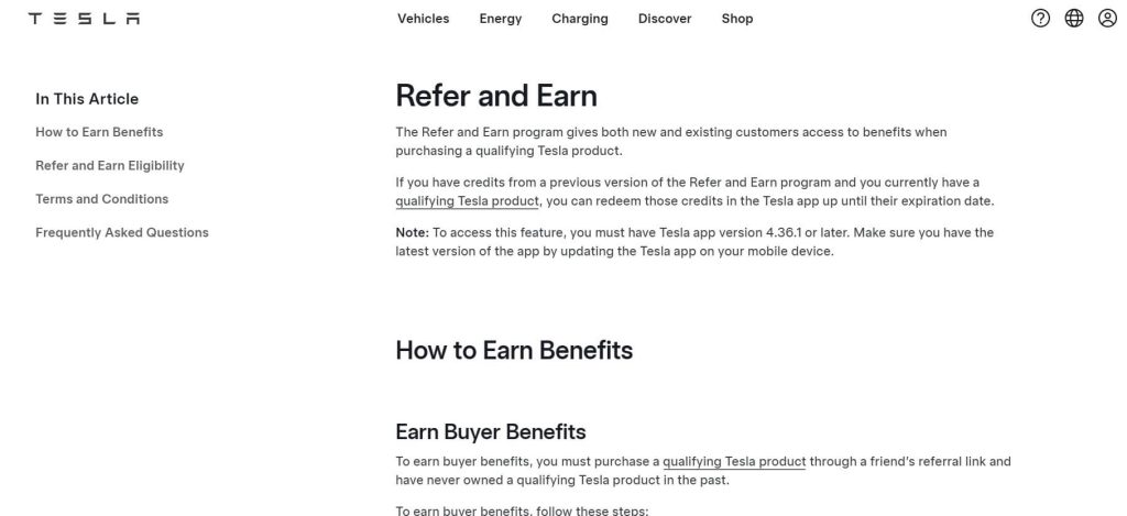 tesla-referral-marketing-program