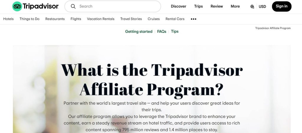 Tripadvisor-travel-affiliate-program 